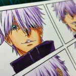 Drawing Gojo Satoru In Different Anime Styles | Jujutsu Kaisen [呪術廻戦]