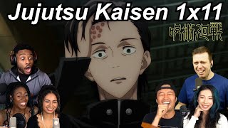 Jujutsu Kaisen 1×11 Reactions | Great Anime Reactors!!! | 【呪術廻戦】【海外の反応】