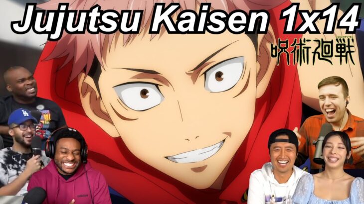 Jujutsu Kaisen 1×14 Reactions | Great Anime Reactors!!! | 【呪術廻戦】【海外の反応】