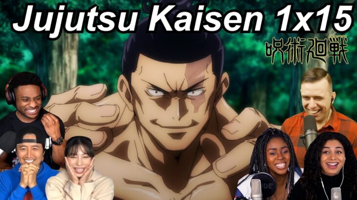 Jujutsu Kaisen 1×15 Reactions | Great Anime Reactors!!! | 【呪術廻戦】【海外の反応】