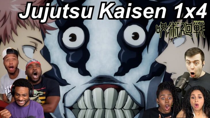 Jujutsu Kaisen 1×4 Reactions | Great Anime Reactors!!! | 【呪術廻戦】【海外の反応】