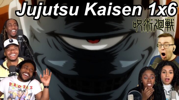 Jujutsu Kaisen 1×6 Reactions | Great Anime Reactors!!! | 【呪術廻戦】【海外の反応】