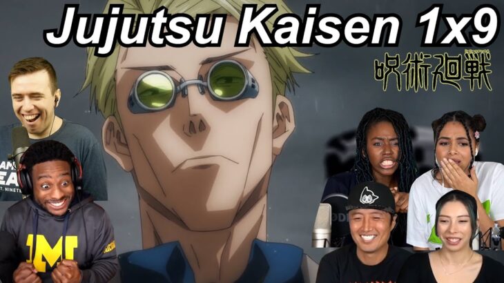 Jujutsu Kaisen 1×9 Reactions | Great Anime Reactors!!! | 【呪術廻戦】【海外の反応】