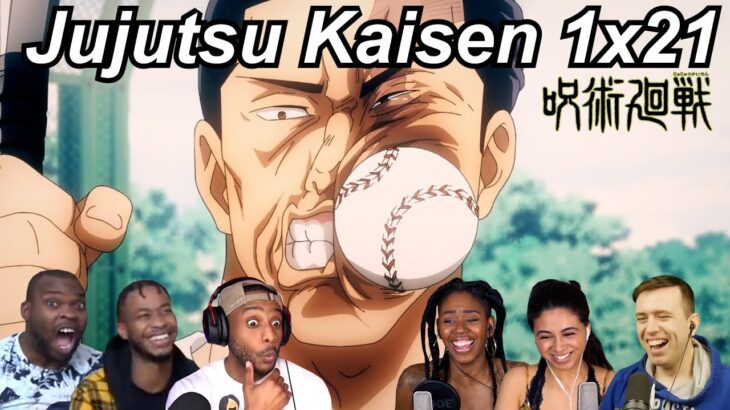 Jujutsu Kaisen 1×21 Reactions | Great Anime Reactors!!! | 【呪術廻戦】【海外の反応】
