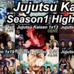 Jujutsu Kaisen Season 1 Reaction Highlights | Great Anime Reactors!!! | 【呪術廻戦】【海外の反応】