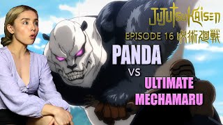 Panda vs Ultimate Mechamaru Jujutsu Kaisen Anime Reactions Episode 16  呪術廻戦  京都姉妹校交流会 -団体戦2