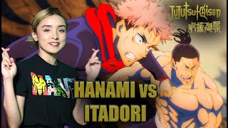 Black Flash Yuji vs Hanami | Jujutsu Kaisen Anime Reactions Episode 19  呪術廻戦  黒閃