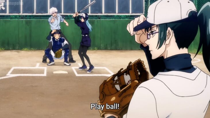 東京オリンピックに向けて、五条は生徒たちと野球の戦術を実践している【呪術廻戦】Gojou practices baseball