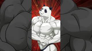 「呪術廻戦」 毛の無いパンダがスゴイと話題に！ #Shorts Panda got buff. Jujutsu Kaisen