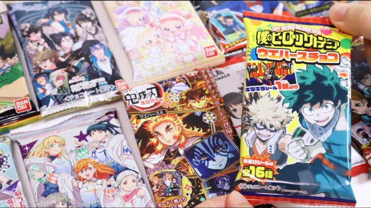 Kimetsu no Yaiba Dragon Ball One Piece Japanese Anime Wafers Candies