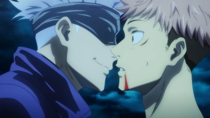 呪術廻戦!悟は偶然ゆうじにキスした,Satoru accidentally kissed Yuuji[Jujutsu Kaisen]