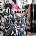 Art | Drawing Yuji, Megumi, Nobara – Jujutsu Kaisen (呪術廻戦) ▶16 | #Shorts