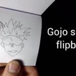 Gojo satoru flipbook l 五条悟 パラパラ漫画 l Gojo sensei flipbook