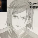 Drawing Anime | Nobara Kugisaki (Jujutsu Kaisen)　呪術廻戦　釘崎野薔薇　描いてみた