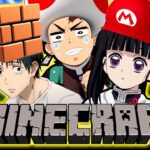 🔴【Minecraft】アスレパークを人気アニメキャラ達が作っていくゾ!!【鬼滅の刃&呪術廻戦】【声真似】