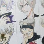 Drawing In Different Anime Style | Satoru Gojo | Jujutsu Kaisen | 12種類のアニメスタイル | 五条悟 | 呪術廻戦