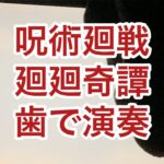 TVアニメ 呪術廻戦　オープニング　Eve「廻廻奇譚」を歯で弾いてみた。[耳コピ]