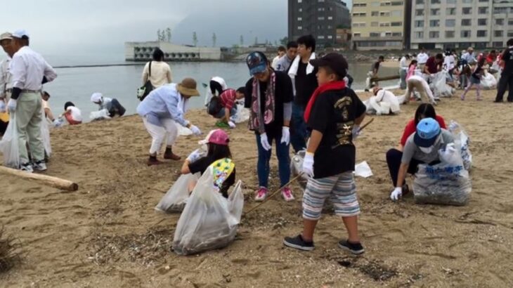 海の日を前に…４年ぶりに海岸の清掃活動　大分県別府市 | 海の日 | 最新ニュース | ニュース | ニュース企画 | 日本,news