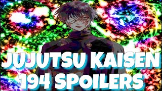 Jujutsu Kaisen Chapter 194 Spoilers!