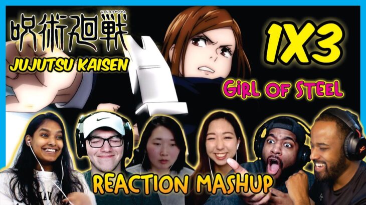 Jujutsu Kaisen Episode 3 Reaction Mashup |  呪術廻戦 (JJK) EP 3 Reaction Mashup