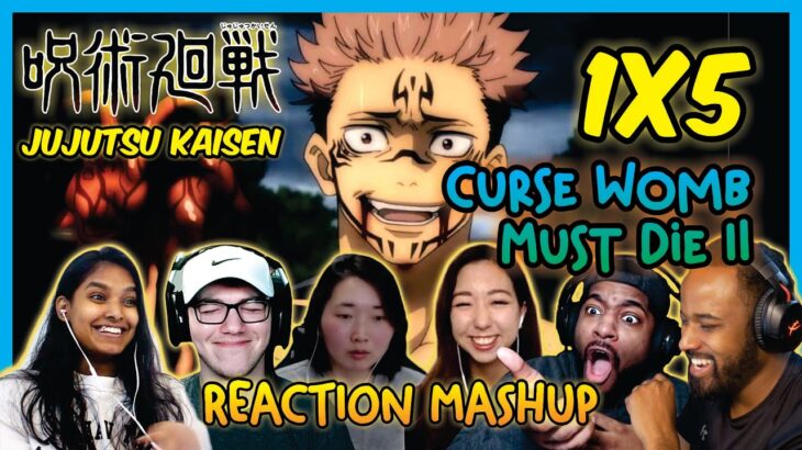 Jujutsu Kaisen Episode 5 Reaction Mashup |  呪術廻戦 (JJK) EP 5 Reaction Mashup