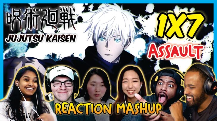Jujutsu Kaisen Episode 7 Reaction Mashup |  呪術廻戦 (JJK) EP 7 Reaction Mashup