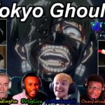 Tokyo Ghoul 1×8 Reactions | Great Anime Reactors!!! | 【東京グール】【海外の反応】