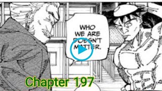 呪術廻戦 197話-大道と美代は戦いに参加することを決意- / ari blue // Jujutsu Kaisen chapter 197