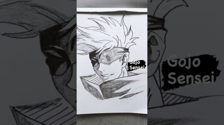 Isekai-kakashi drawing | Jujutsu Kaisen : 呪術廻戦 [ Gojo Satoru |五条悟 ]