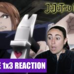 JUJUTSU KAISEN Reaction 1×3 – “GIRL OF STEEL”