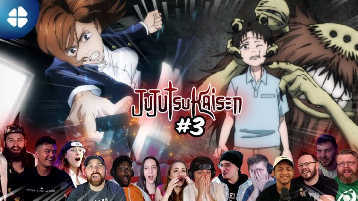 Jujutsu Kaisen Episode 3 Reaction Mashup 🇯🇵 呪術廻戦  海外の反応