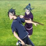 呪術廻戦  ||  Maki teaches Yuta swordsmanship ~ Jujutsu Kaisen 2021