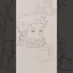 Toge Inumaki 狗巻棘 drawing | Jujutsu Kaisen 0 [ 呪術廻戦 ]
