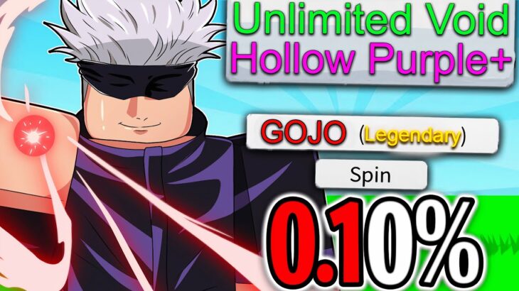 I Unlocked GOJO’S 0.1% Ultimate Powers – Roblox