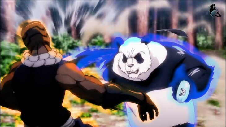 呪術廻戦 | パンダは怒って光の速さで一発も外さず幸吉を殴る,Panda gets mad and punches muta in the face