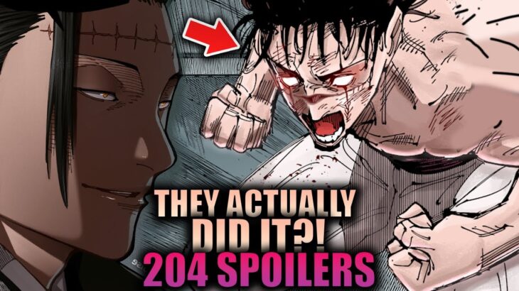 THEY ACTUALLY DID IT?! / Jujutsu Kaisen Chapter 204 Spoilers