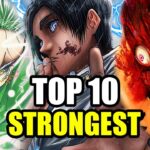 TOP 10 STRONGEST Characters In Jujutsu Kaisen | MANGA SPOILERS (not going in depth into abilities)