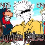 Jujutsu Kaisen Reaction to ALL OPENINGS and ENDINGS for the FIRST TIME! | Anime Reaction