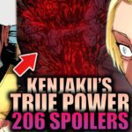 KENJAKU SHOWS HIS TRUE POWER / Jujutsu Kaisen Chapter 206 Spoilers
