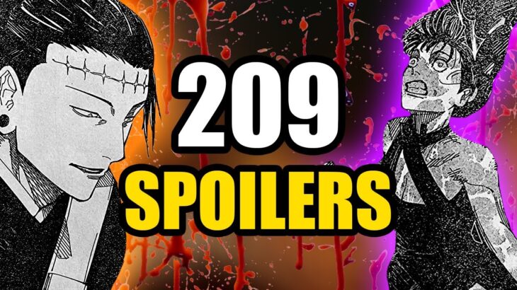 THE INVASION BEGINS! Jujutsu Kaisen Chapter 209 Spoilers/Leaks Coverage (JJK Manga)