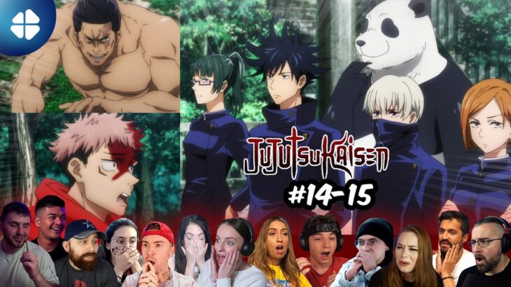 Kyoto Sister School Exchange Event – Group Battle 0 and 1 Jujutsu Kaisen Ep. 14-15 🇯🇵 呪術廻戦  海外の反応