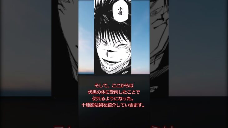 【呪術廻戦】呪いの王両面宿儺の術式まとめ