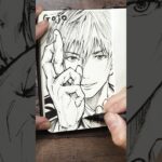 [ASMR] Drawing Gojo💎#jjk #呪術廻戦 #五条悟 #asmr #drawing #gojo