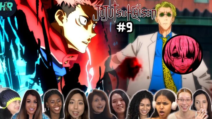 [Girls React] NANAMI is a G!!🔥😎 Jujutsu Kaisen Episode 9 Girls Reaction Mashup | 呪術廻戦 海外の反応