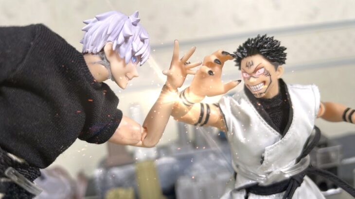 呪術廻戦 stop motion Gojo vs Sukuna ①jujutsu kaisen 五条悟 宿儺