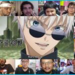 Jujutsu Kaisen Season 2 Episode 1 Mega Reaction Mashup | 呪術廻戦 2期 1話 海外の反応 リアクション [同時視聴]