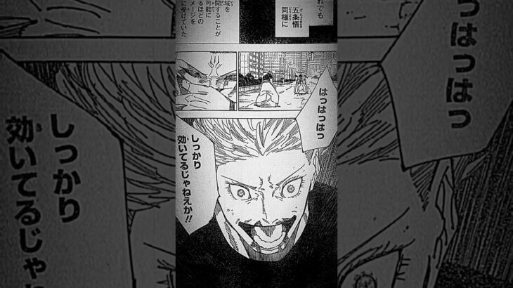 【⚠️ネタバレ⚠️】伏黒の力使ってイキるのは良くないよ宿儺さん#呪術廻戦 #jujutsukaisen #五条悟 #fyp #おすすめ