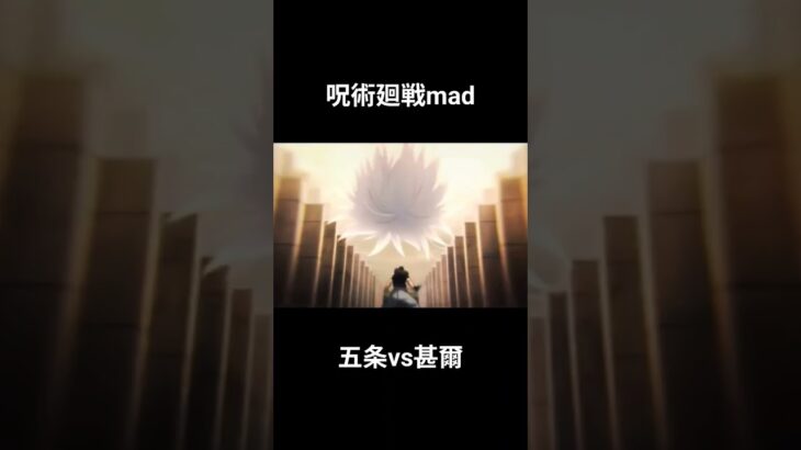 呪術廻戦【mad】五条vs甚爾