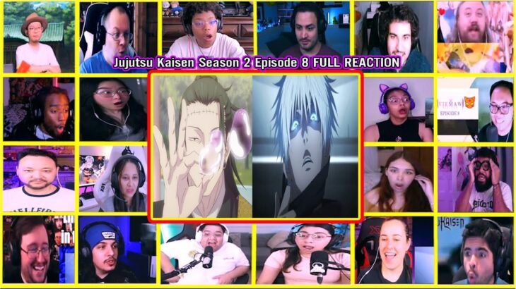 【海外の反応】Jujutsu Kaisen Season 2 Episode 8 FULL REACTION 呪術廻戦 第2期 第8話リアクション- GOJO VS JOGO