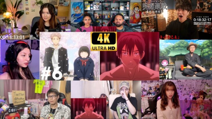 Jujutsu Kaisen Shibuya Arc Season 2 Episode 6 (30) Reaction Mashup | 呪術廻戦 渋谷事変 2期 第6話 アニメリアクション